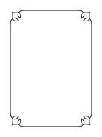 Decorative vintage frames design element design vector