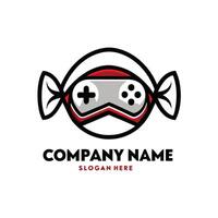 game controller logo design design art vector