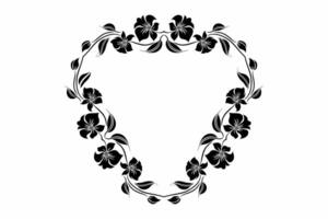 Borders with ornate swirls. cards, wedding invitations, restaurant menu, royal certificates with black color vector