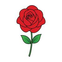 Beautiful Rose Graphics for Creative Projects vector