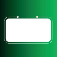 Polygonal banner template Abstract shapes vector