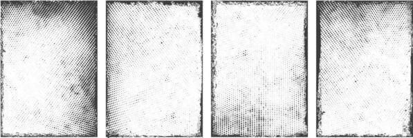 Abstract grunge textured banner collection, grunge frames, set of grunge banner, Overlay texture set, old, Different types of texture Background, rough, paint, damaged, brush, vintage vector