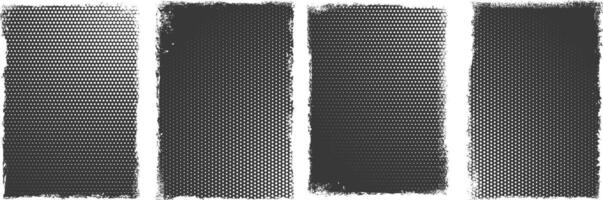 Abstract grunge textured banner collection, set of grunge banner, grunge frames, Overlay texture set, paint, damaged, old, vintage, banner collection, Different types of texture Background, brush vector