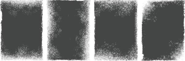 Abstract grunge textured banner collection, set of grunge banner, grunge frames, Overlay texture set, old, vintage, banner collection, Different types of texture Background, brush, rough, damaged vector