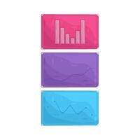 Illustration of Analytics dashboard vector