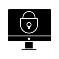 Password security icon. Protection computer illustration sign. security symbol or logo. vector