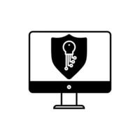 Network access icon. Password illustration sign. security symbol or logo. vector