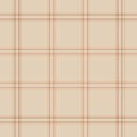 Elegant beige and brown plaid pattern. Perfect for textile design, website backgrounds, or stationery. vector
