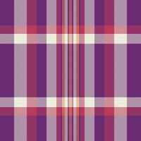 Royalty plaid textile tartan, customizable texture seamless pattern. Carnival background fabric check in pride and light colors. vector