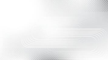 Abstract white and gray color background with geometric shape and dot pattern. illustration. vector