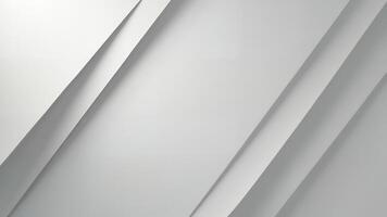 Grey white abstract background paper shine and layer element for presentation design. Suit for business, corporate, institution photo
