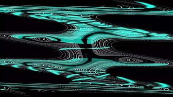 Wavy Vibrant Abstract Background Digital Rendering video