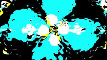 Botanical Floral Abstract Background Digital Rendering video
