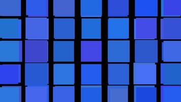 4K Squares Grid Background Digital Rendering video