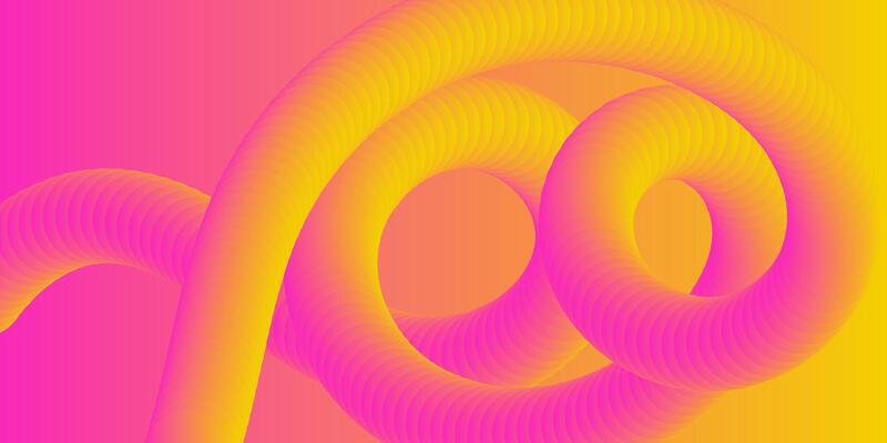 Celebration Abstract Background with Color Lines. Swirl Elements with Gradients. wave fun bg