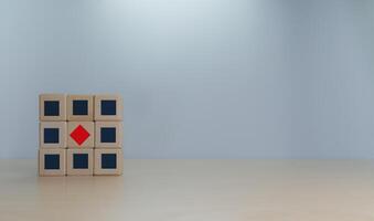 Think differently, the red mark that is different from the others photo