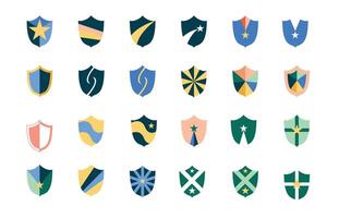Shield Shape Generic Branding vector