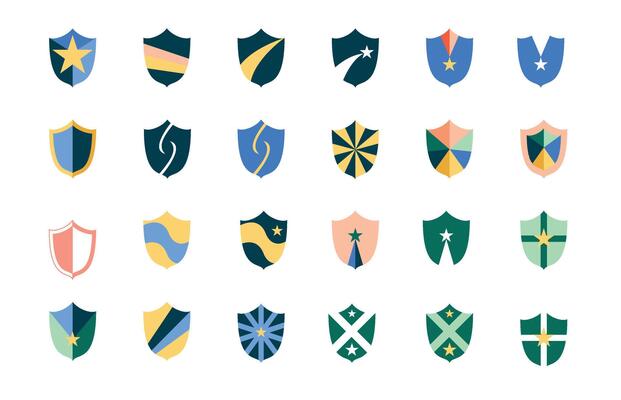 Shield Shape Generic Branding