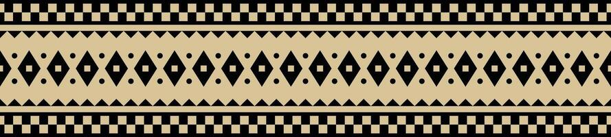 Mexican and Native American Geometric Textile Design for Rug and Apparel. vector