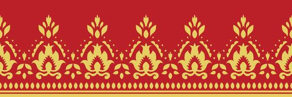 Exotic Vintage Aztec Border Design for Geometric Fabric Print. vector