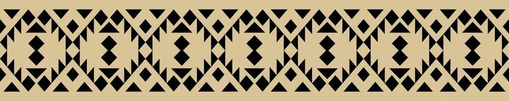 Native American and Mexican Ethnic Carpet Pattern for Interior Design. vector