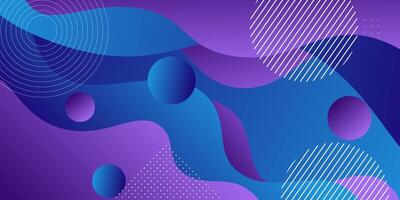 Abstract blue and purple color with wavy lines background. Simple pattern for poster wallpaper website template advertising product display. Eps10 vector