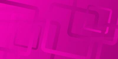 Abstract background overlapping pink squares with simple shape pattern looks 3D. Futuristic and luxury banner design. Eps10 vector