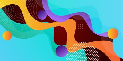 Purple, blue and orange waves. Abstract paper cut. Abstract colorful waves. Wavy banner. Colorful geometric design. Wavy paper cut. Eps10 vector