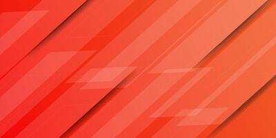 Abstract orange background with shadow and simple overlapping square pattern. Looks 3D with additional lines. Suitable for posters, flyers, e-sports and more. vector