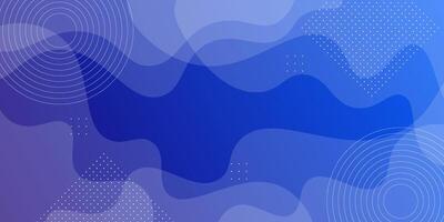 Modern abstract blue gradient wave liquid geometric background with liquid style gradient color. Suitable for banner, flyer. Eps10 vector
