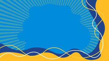 blue yellow abstract background, suitable for any content vector