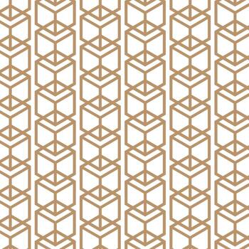 Abstract stylish hexagonal geometric line pattern background vector