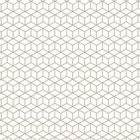 Abstract modern stylish hexagonal geometric line pattern background vector