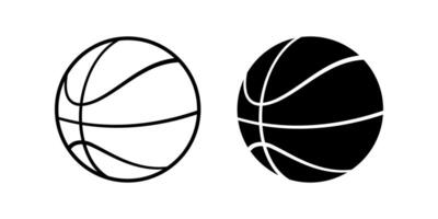 Basket Ball icon set. for mobile concept and web design. illustration vector