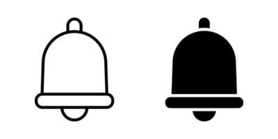 Bell icon. Notification sign. for mobile concept and web design. vector