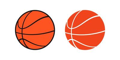Basket Ball icon set. for mobile concept and web design. vector