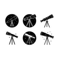 Telescope Icon - Perfect for Science, Astronomy, and Exploration Designs vector