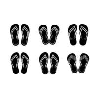 design of flip-flops icon, perfect for summer and beach-themed projects vector