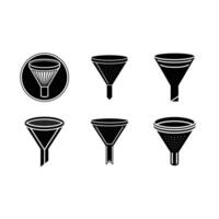 Download a high-quality filter icon graphic design file for web and app projects vector