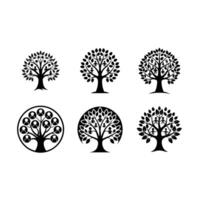 Family Tree Icon Graphic Design - Editable Illustration vector