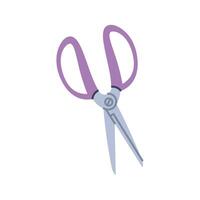 Garden scissors. Gardening tool. Flat graphic element for spring and summer designs. vector