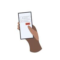 people inclusion voting concept vector