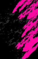 Black and pink abstract background with grunge texture and modern design illustration template vector