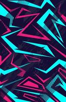 Blue and pink modern abstract background with grunge texture illustration vector