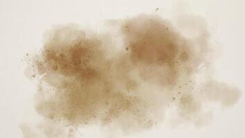 Brown beige abstract watercolor aesthetic horizontal background suitable for banner, card and invitation. vector