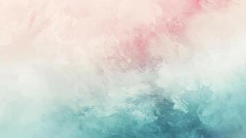 Abstract Watercolor Background Illustration Hand-Drawn Pastel Pink Green Background Element Design vector