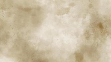 Abstract Watercolor Background Illustration Hand-Drawn Pastel Brown Clouds Background Element Design vector