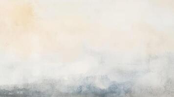 Abstract watercolor horizontal background design with Hand-drawn splatter texture. Brush stroked painting blue khaki pastel color vector