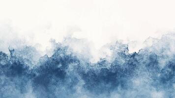 Abstract Watercolor Background Illustration Hand-Drawn Pastel Blue Navy Background Element Design vector