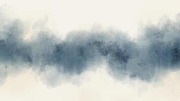 Abstract Watercolor Background Illustration Hand-Drawn Pastel Brown Navy Blue Background Element Design vector